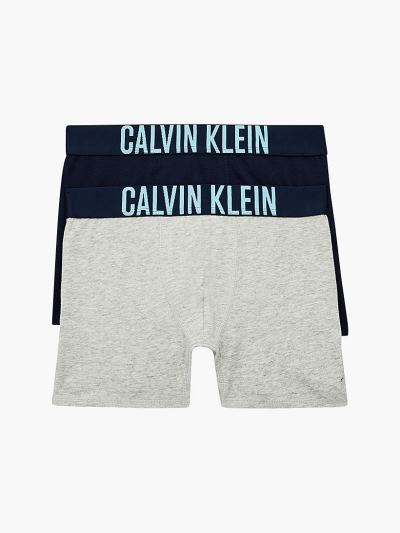 Calvin Klein Ruhák HU501943 | Calvin Klein CK Rib Fiu Rövidnadrág Sötétkék / Zöld